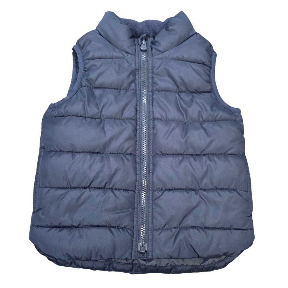 Baby Gap Cold Control Puffer Vest  Boy's Size 3 Years Navy‎ Blue Water Resistant